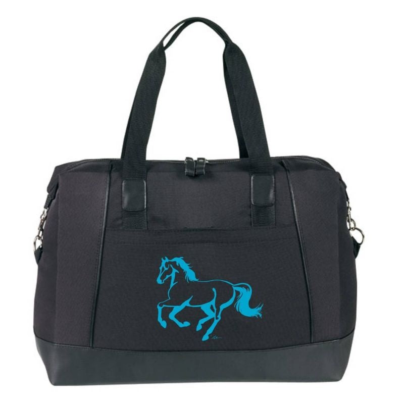 Lila Linear Horse Duffle Bag