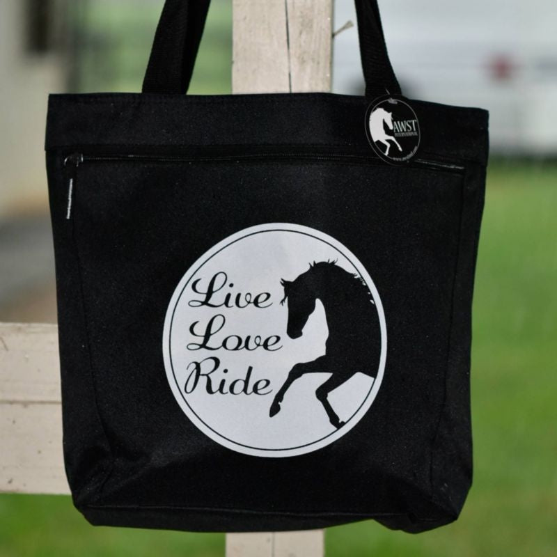 Live Love Ride Tote Bag