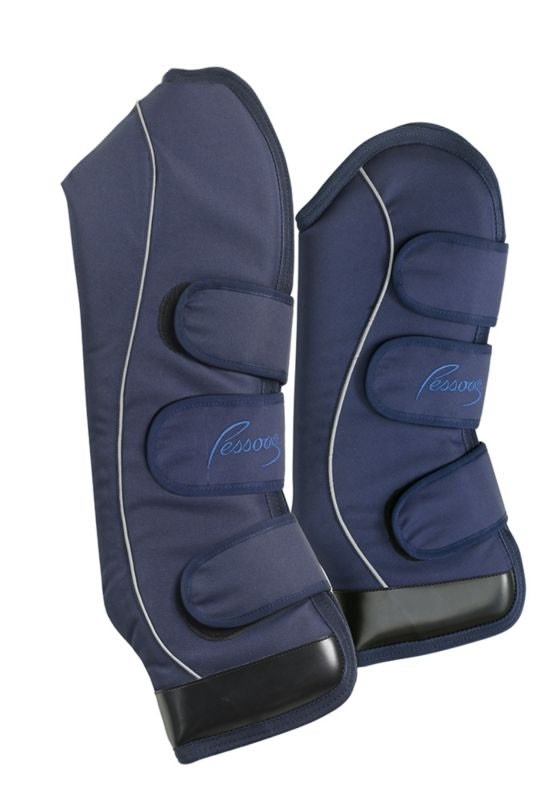 Pessoa Shipping Boots Set Of 4 Horse Black