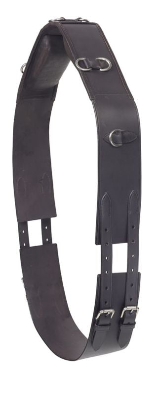 Camelot Leather 8-Ring Surcingle Horse Brown