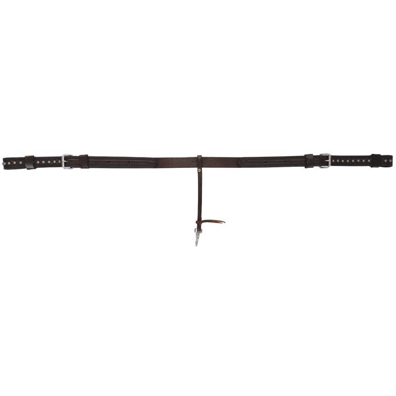 Circle Y 1 1/2in Single Ply Chocolate Flank Cinch