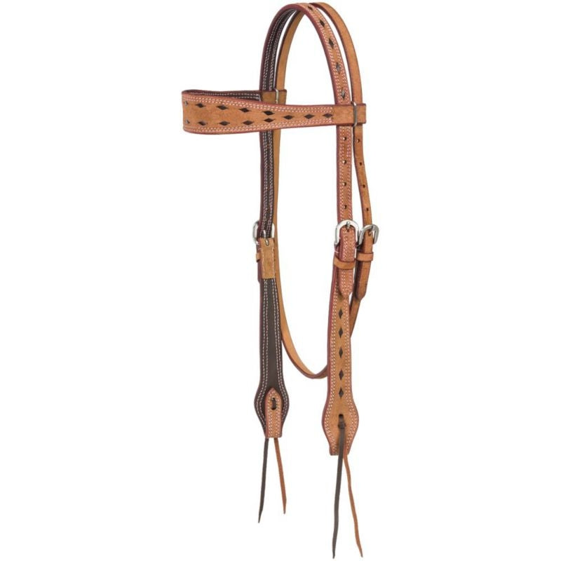Royal King Reno Buckstitch Browband Headstall
