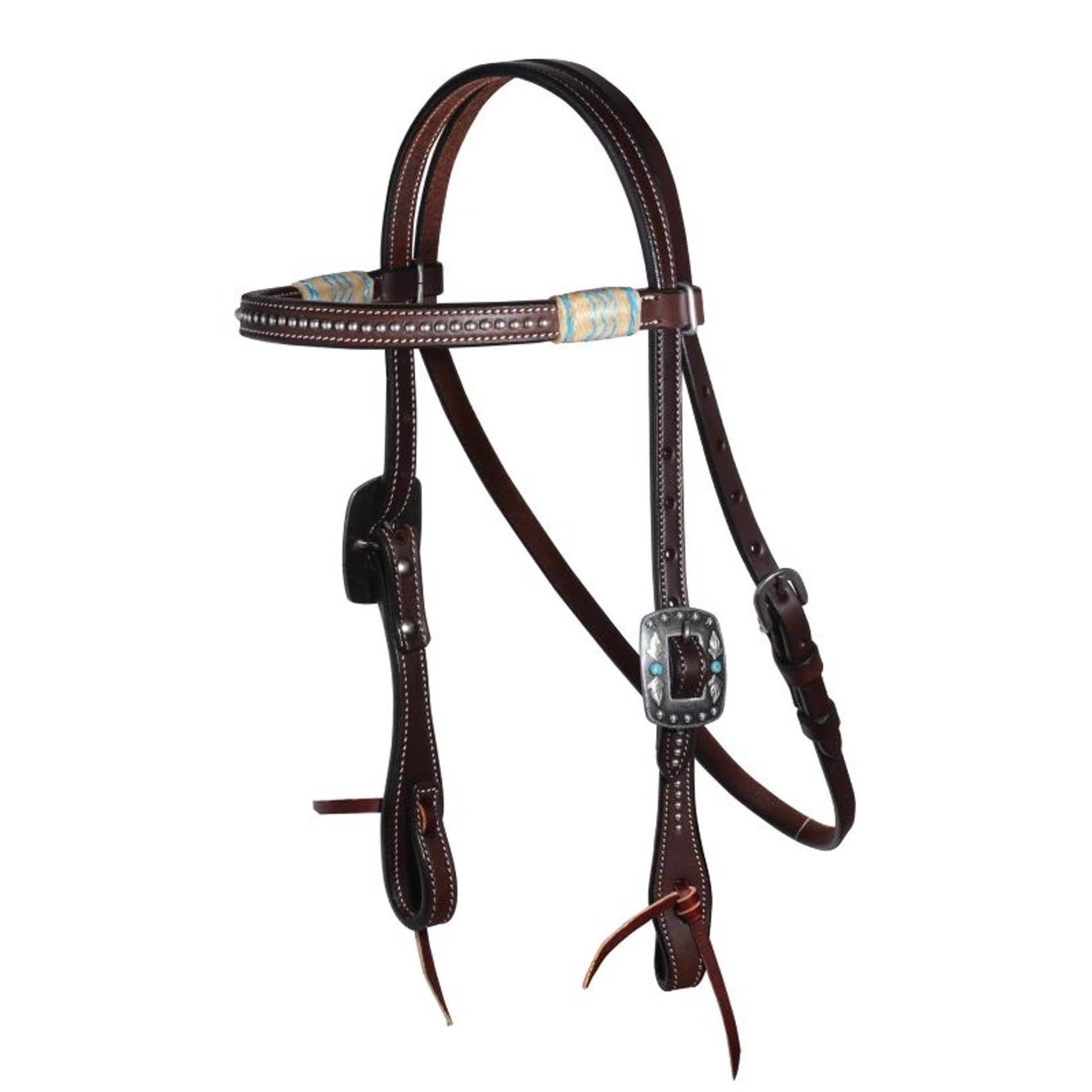 PC Collection 5/8in Dot Browband Headstall
