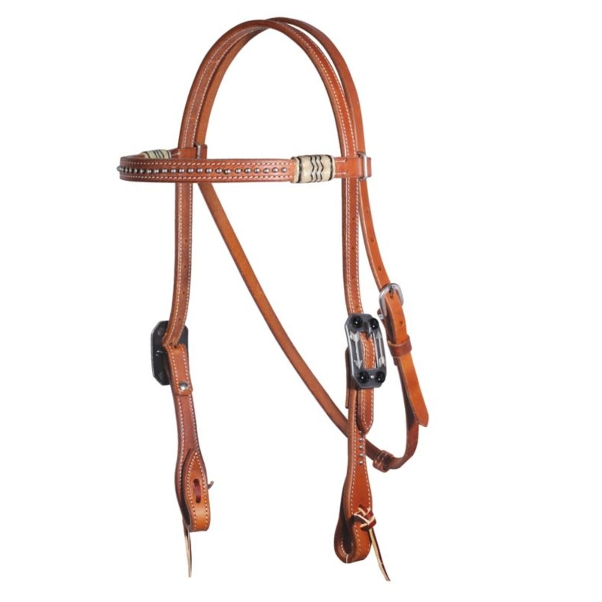 PC Collection 5/8in Dot Browband Headstall