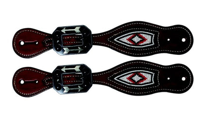 Pro Choice Collection Beaded Spur Straps