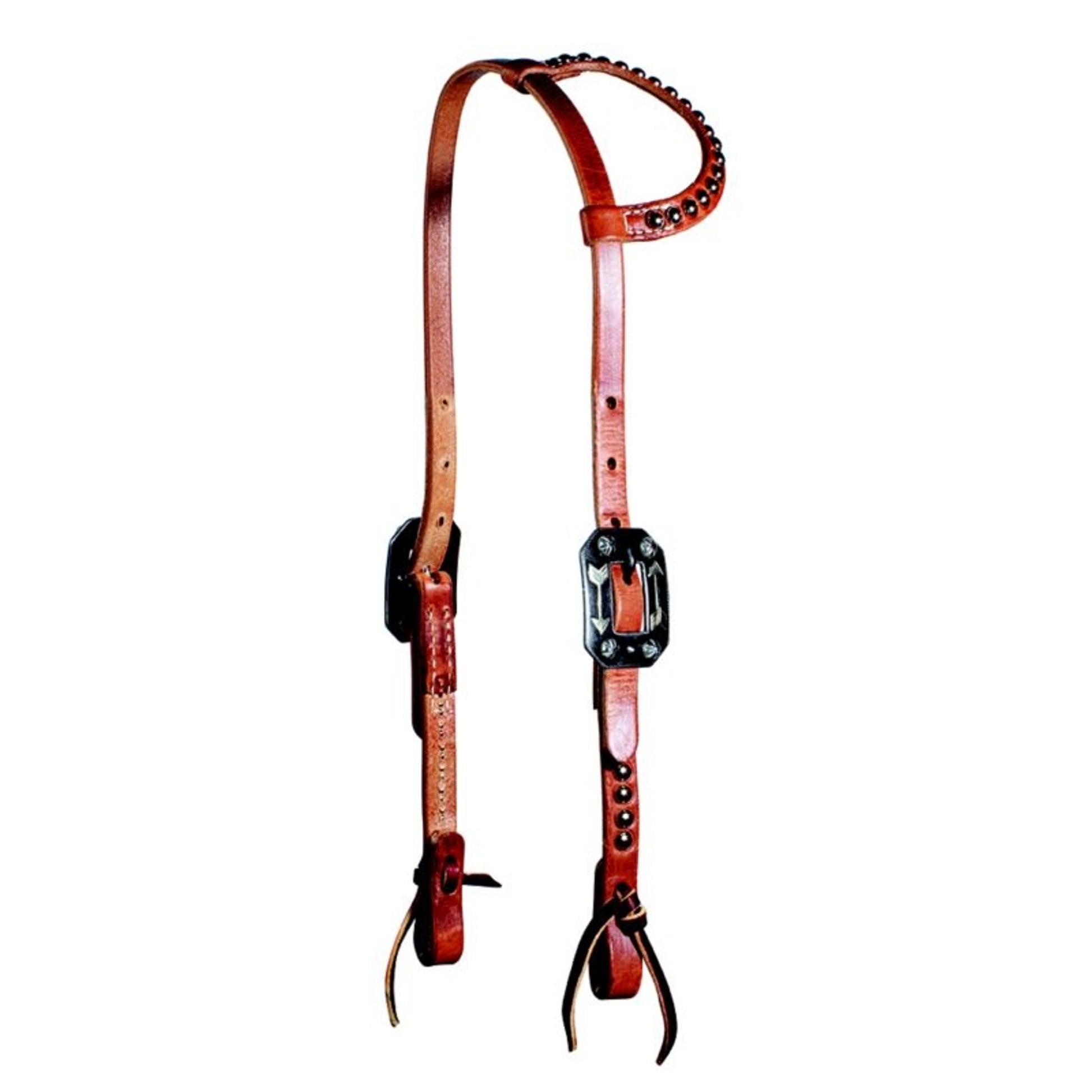 Schutz by Pro Choice Flat Ear Spot Arrow Headstall