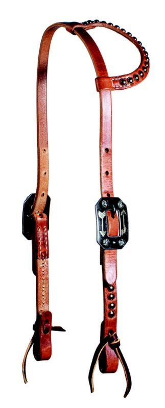 Schutz by Pro Choice Flat Ear Spot Arrow Headstall