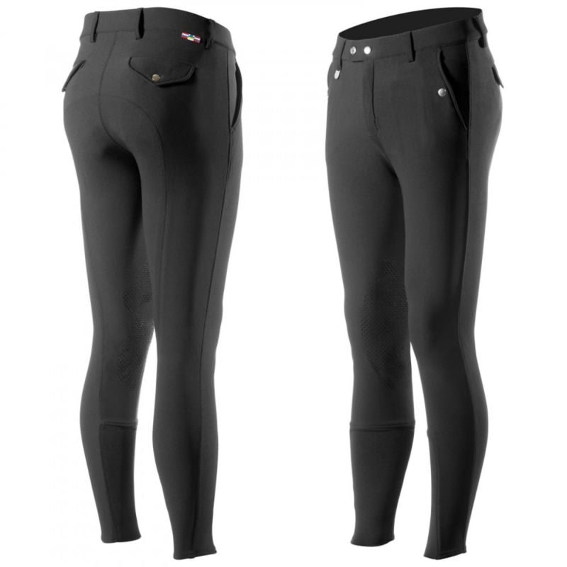 Horze Grand Prix Mens Silicone KP Breech