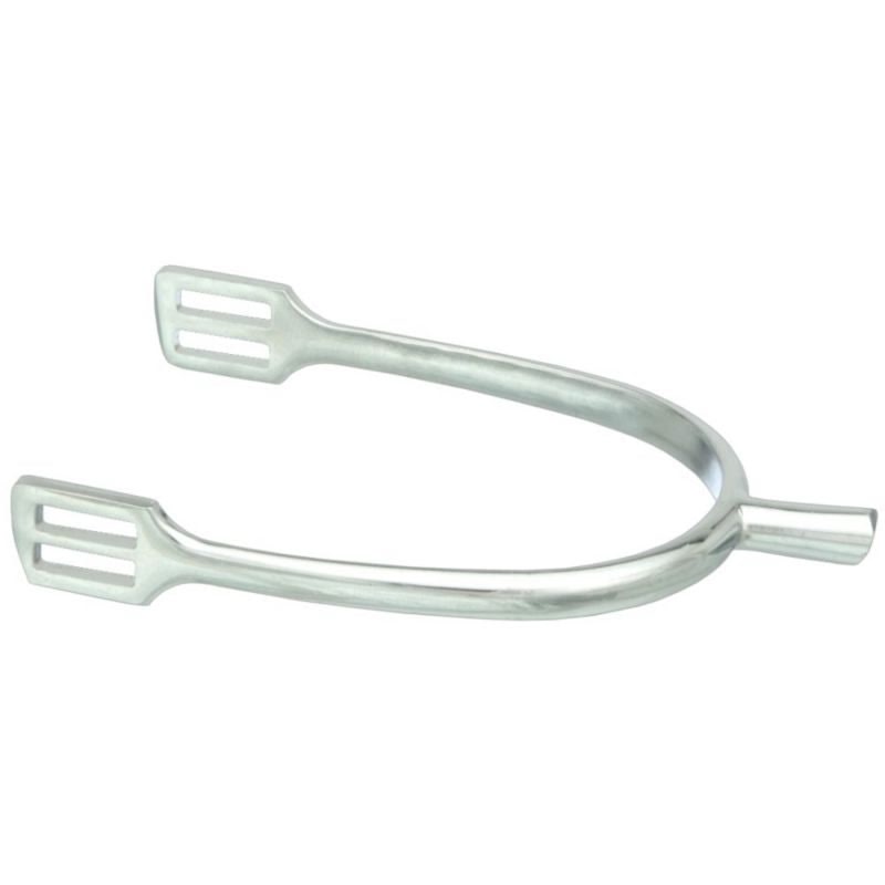 Kelly Silver Star Chrome-Plated Mens POW Spurs