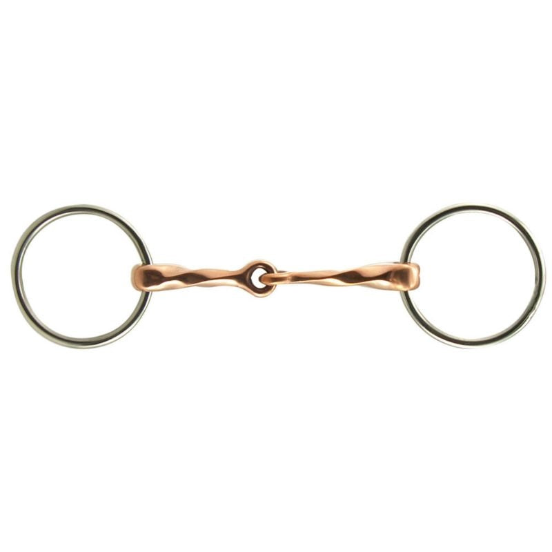 Coronet Loose Ring Slow Twist Copper Mouth Bit