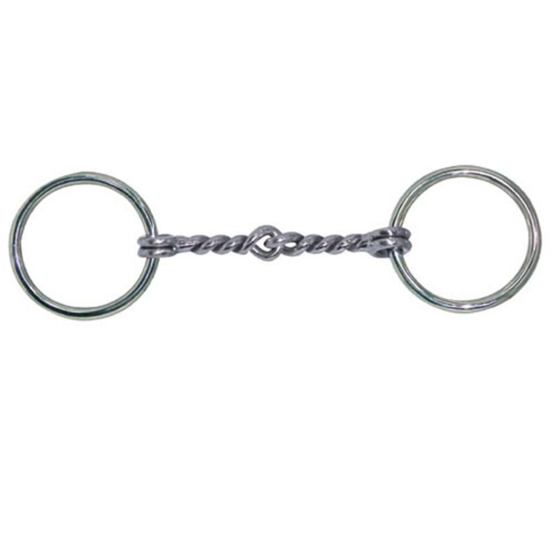 Coronet Mini/Pony Twisted Wire Snaffle Bit 3.5in