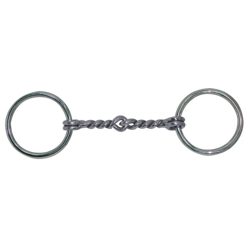 Coronet Mini/Pony SS Twisted Wire Snaffle Bit 3.5
