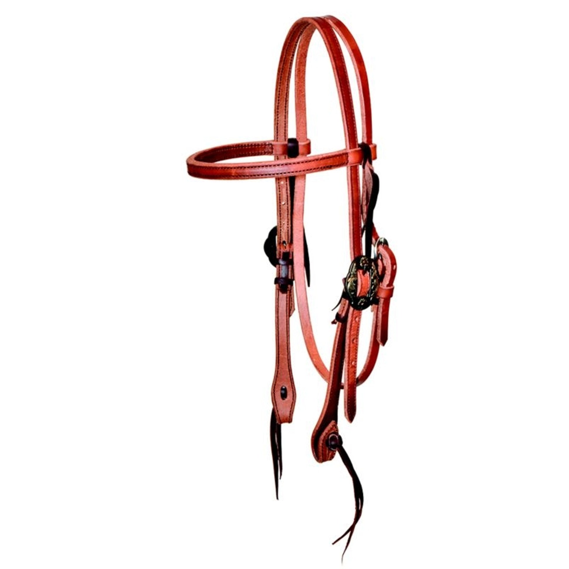 Wildfire 5/8in Cowboy Kansas Buckle Brow Headstall