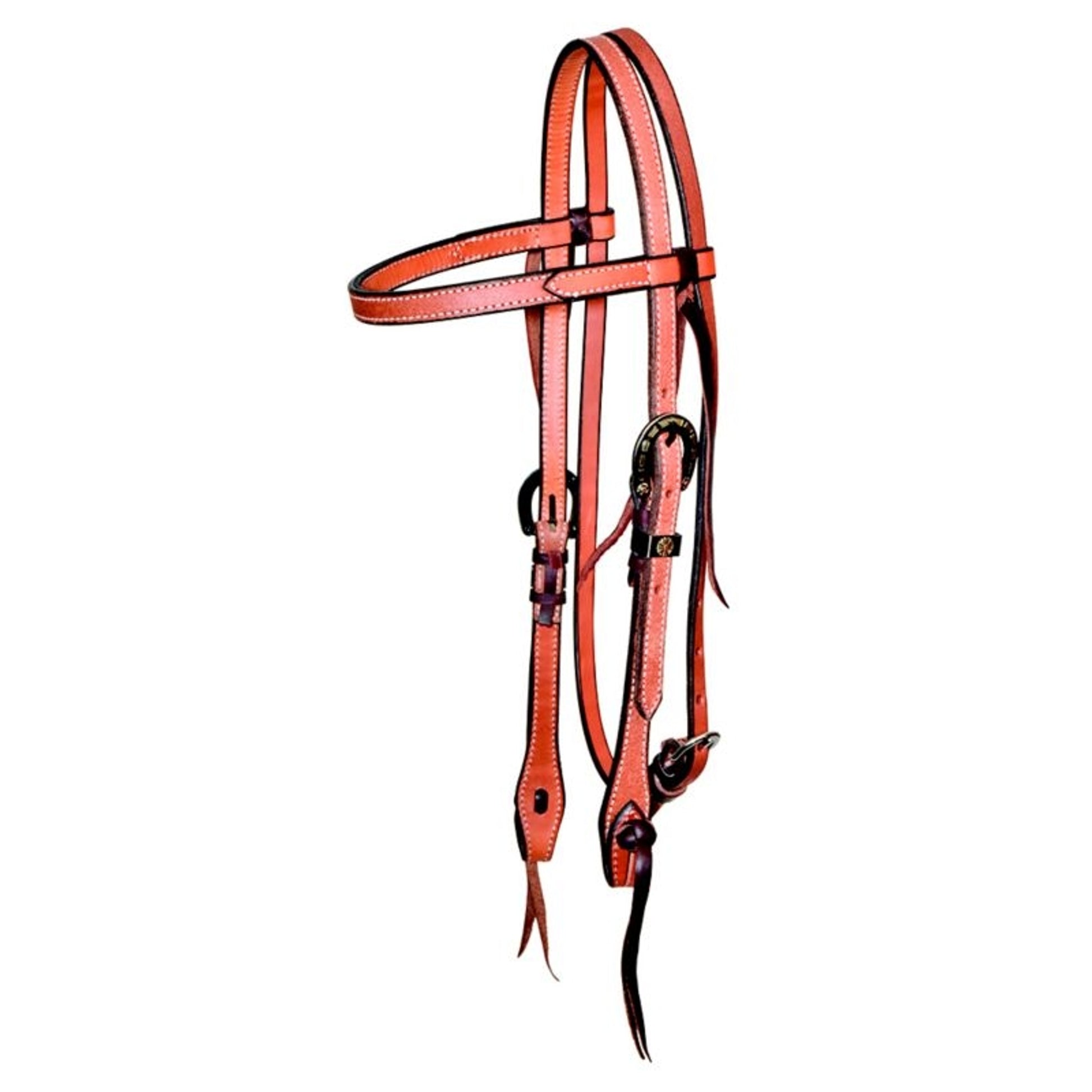 Wildfire 5/8in Roughout Horseshoe Brow Headstall