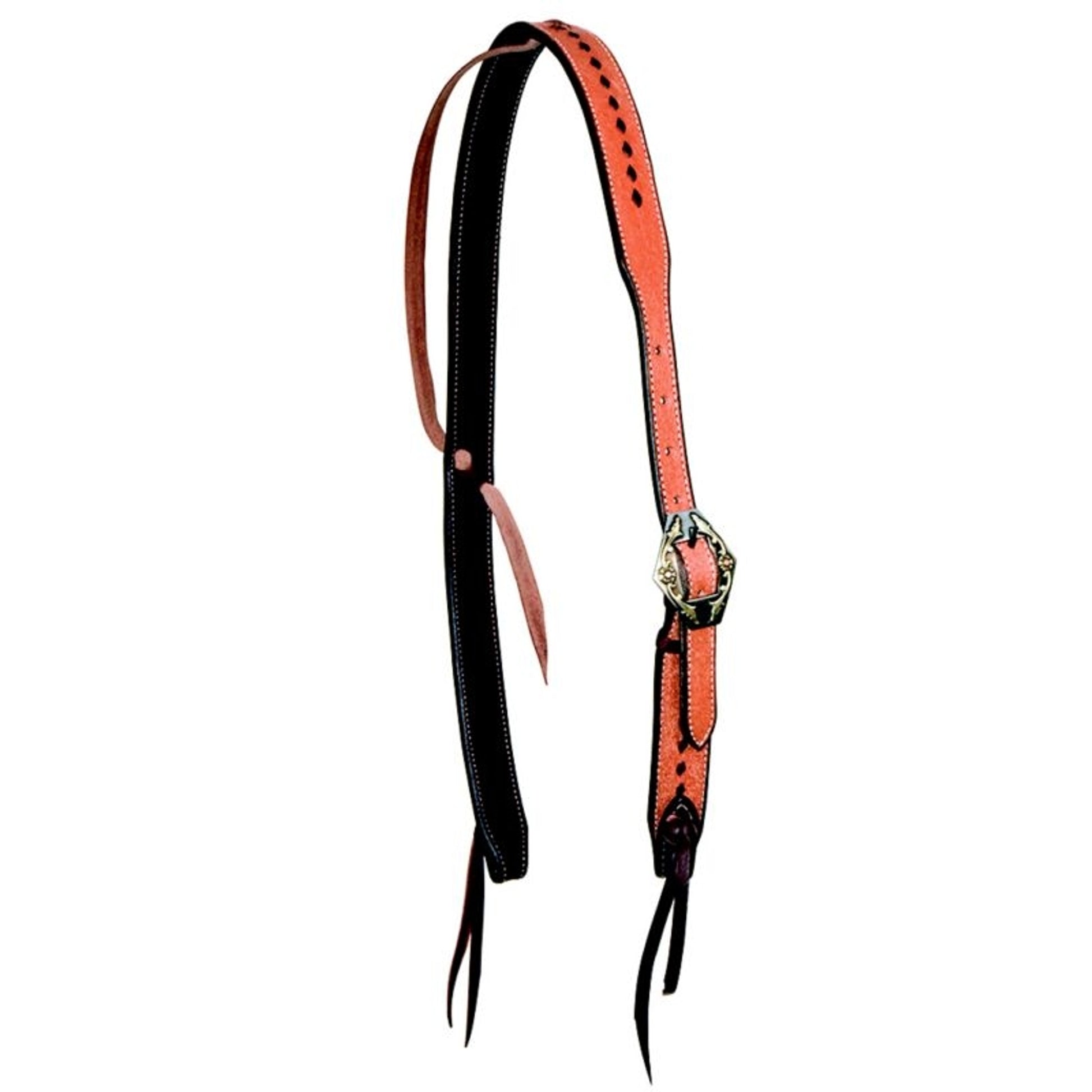 Wildfire 1 1/4in Wyoming Buckle Slip Ear Headstall