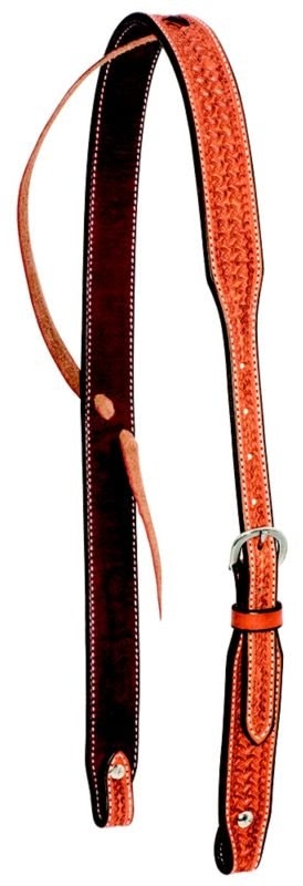 Cowboy Tack Spider Stamp Slip Ear Headstall