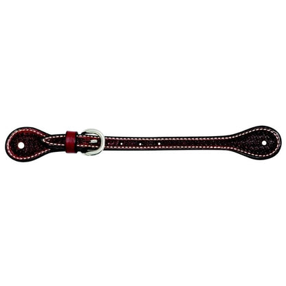 Wildfire 5/8in Spider Stamp Spur Straps