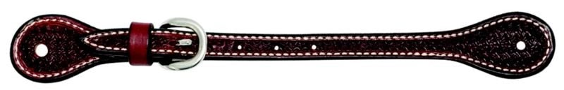 Wildfire 5/8in Spider Stamp Spur Straps
