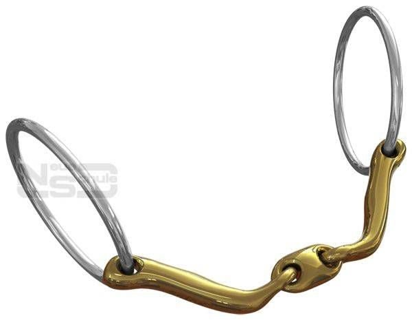 Neue Schule Verbindend Loose Snaffle Bit 12mm