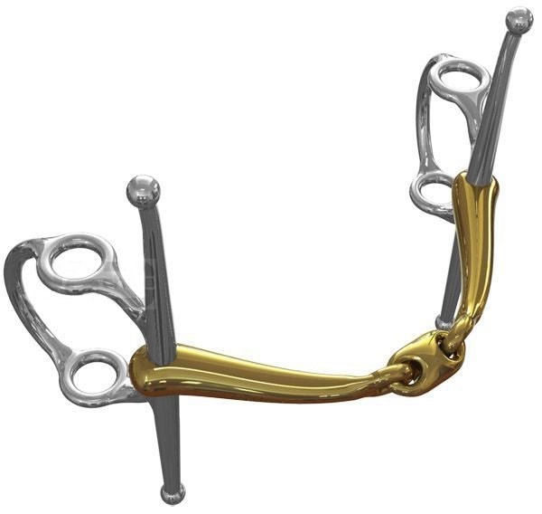 Neue Schule Angle Lozenge Nelson Gag Bit 16mm