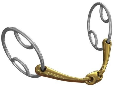 Neue Schule Pony Angle Lozenge Beval Bit 10mm