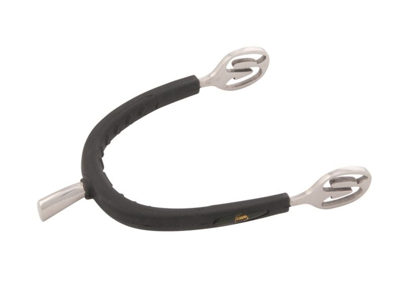 Metalab Mens POW Rubber Covered Spurs