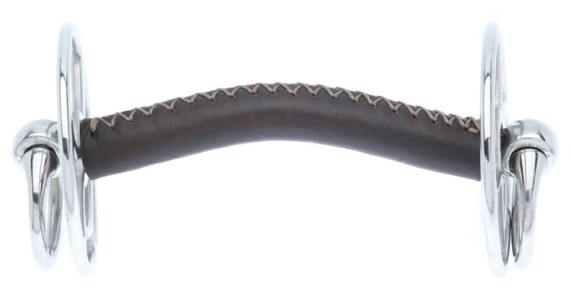 Metalab John Whitaker Leather Coated Gag Bit 5.25