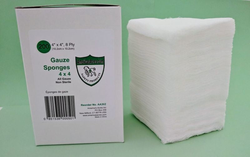 Americas Acres Gauze Square Sponges