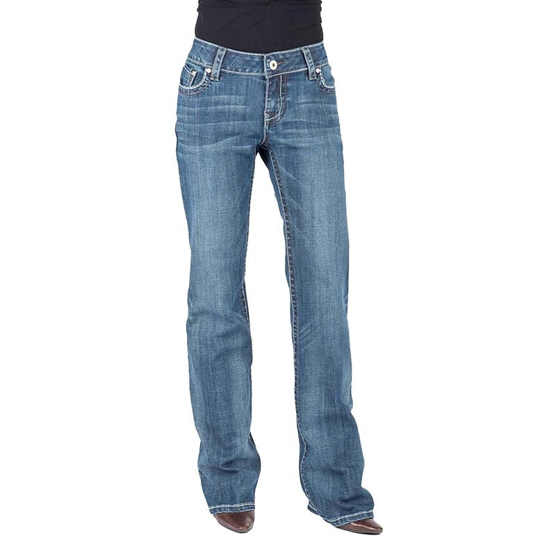 Stetson Ladies Chevron Back Pocket Jean