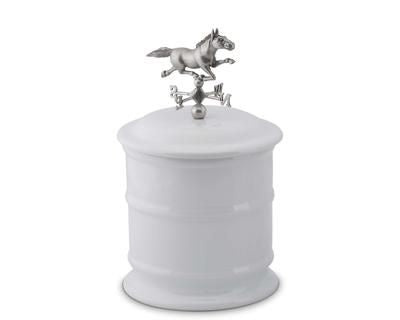 Vagabond House Horse Weathervane Canister