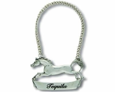 Vagabond House Tequila Horse Stride Decanter Tag