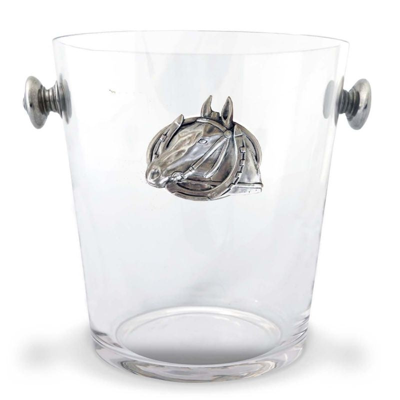 Vagabond House Horseshoe Glass Ice Bucket