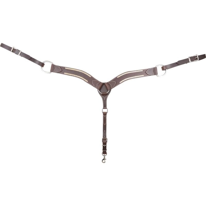 Cashel Rawhide Lace Breast Collar