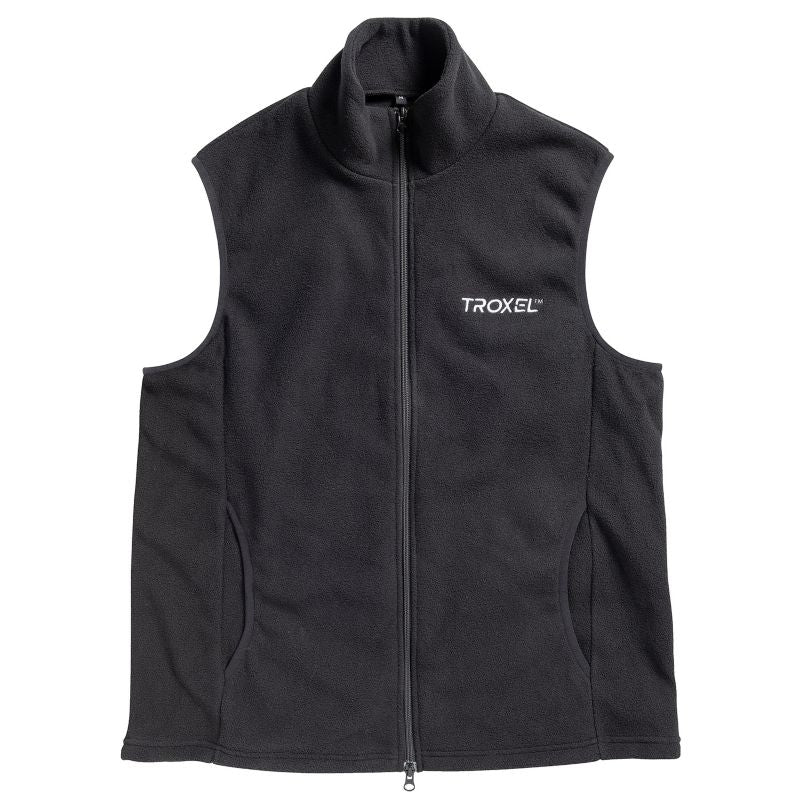 Troxel Fleece Black Vest Medium