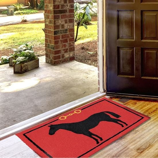 Jellybean Hunter Jumper Accent Rug