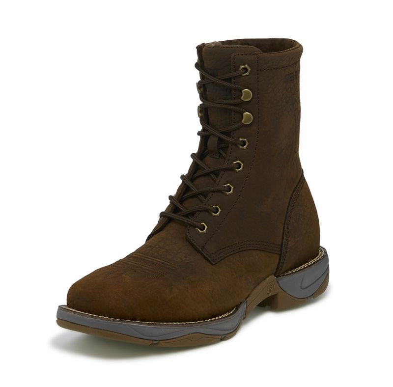 Tony Lama Mens Square Toe Tova Brown Boots