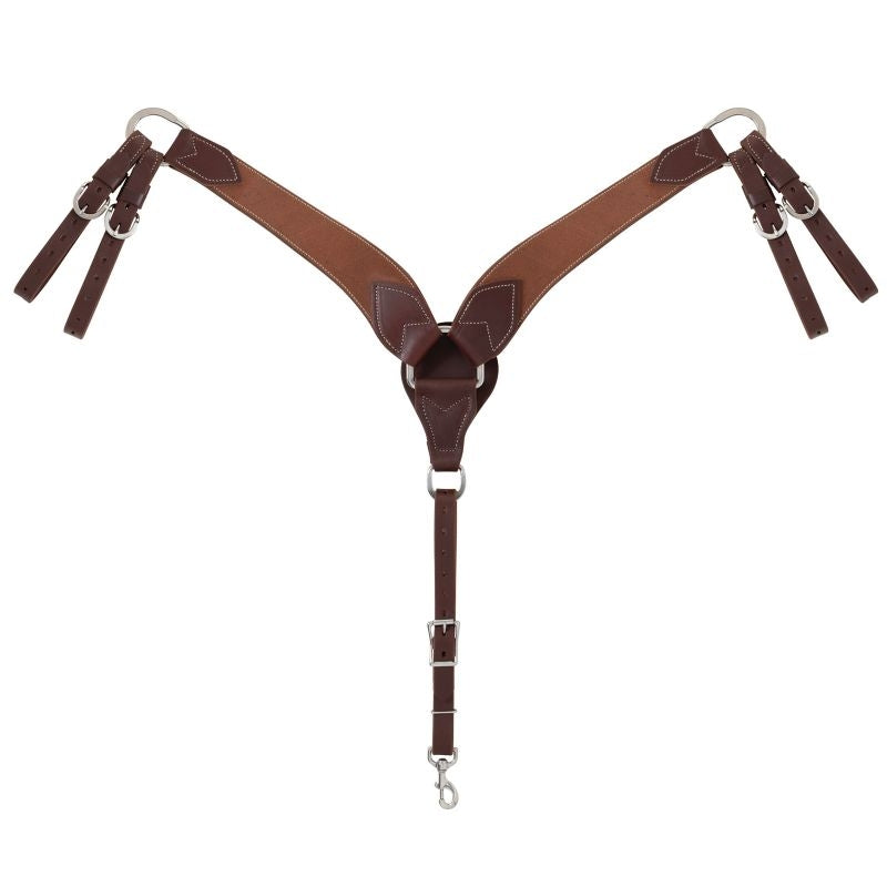 Weaver Rough Out Oiled Roper Breast Collar