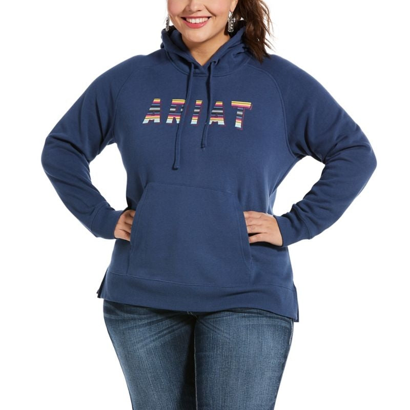 Ariat Ladies R.E.A.L Serape Logo Hoodie