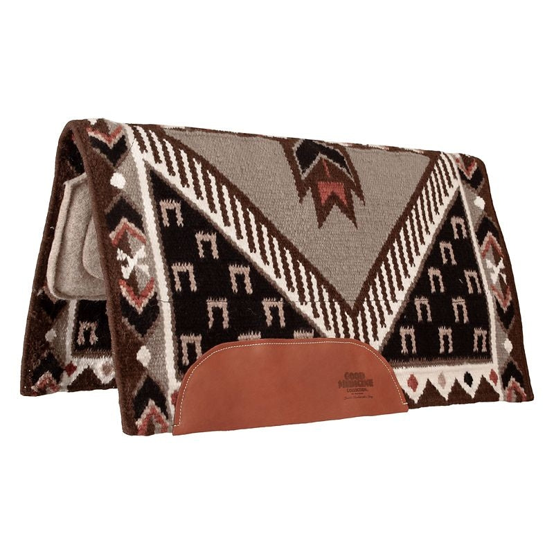 Mustang Good Medicine Pony Tracks Felt Pad