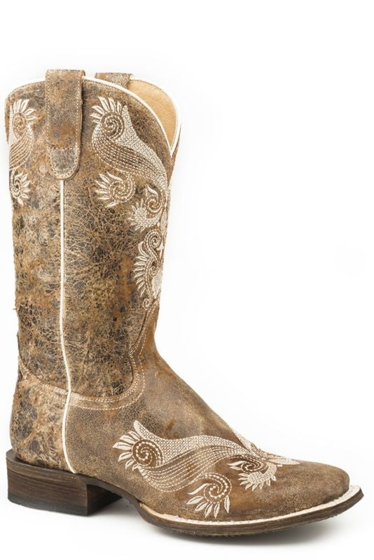 Roper Ladies Flow Square Toe Boots