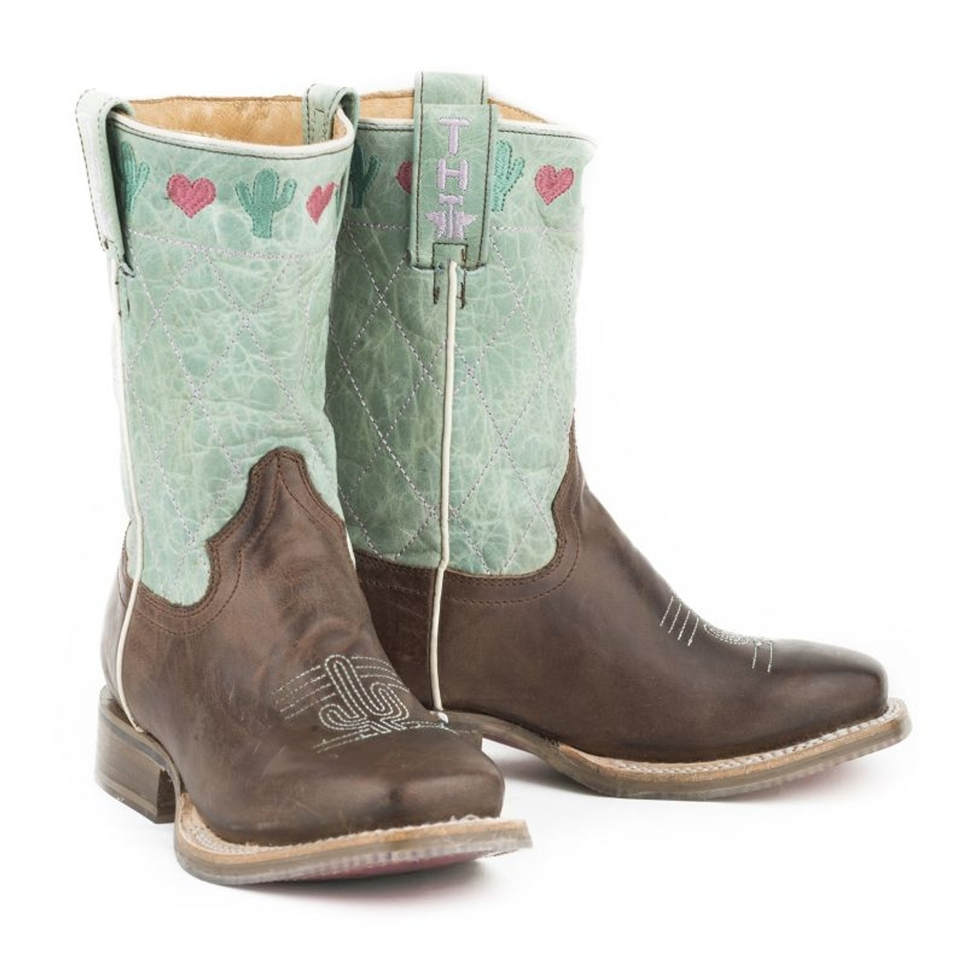 Tin Haul Kids I Heart Cactus Boots