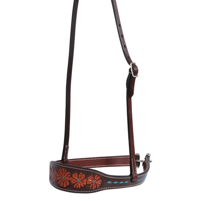 Professionals Choice Floral Tiedown Noseband
