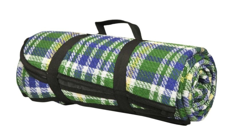 Easy Roll-Up All-Purpose Blanket 5.5 x 4.5 Plaid