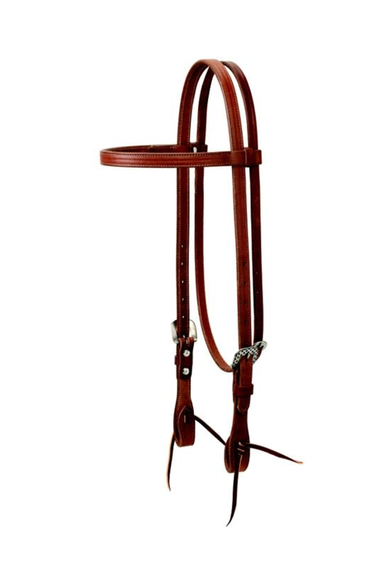 Weaver Synergy Browband Headstall with Rasp Hardware