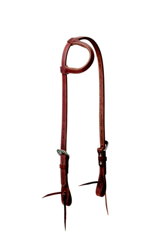 Weaver Synergy Sliding Ear Headstall Rasp Hardware