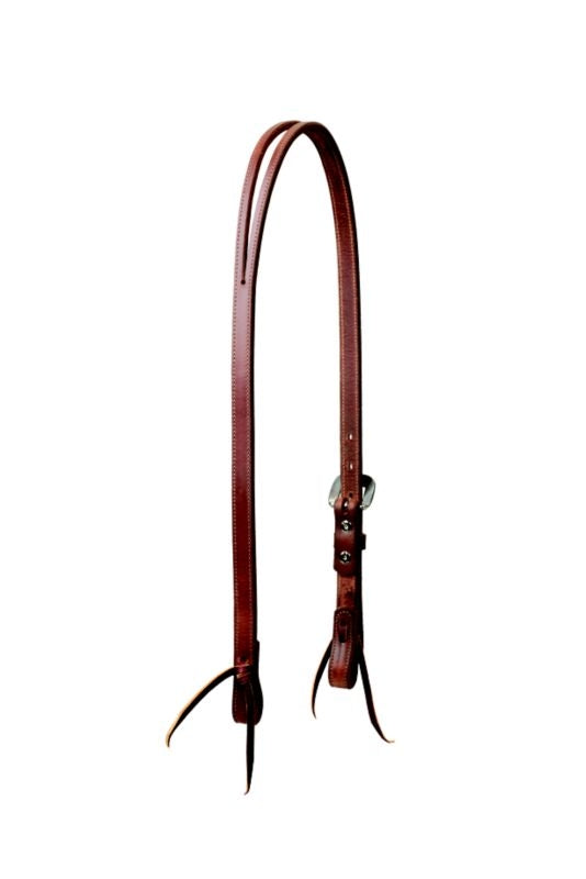 Weaver Synergy Browband Split Ear Headstall with Rasp