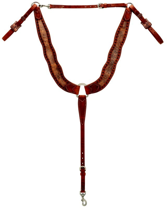 Weaver Copper Blossom Pulling Breast Collar