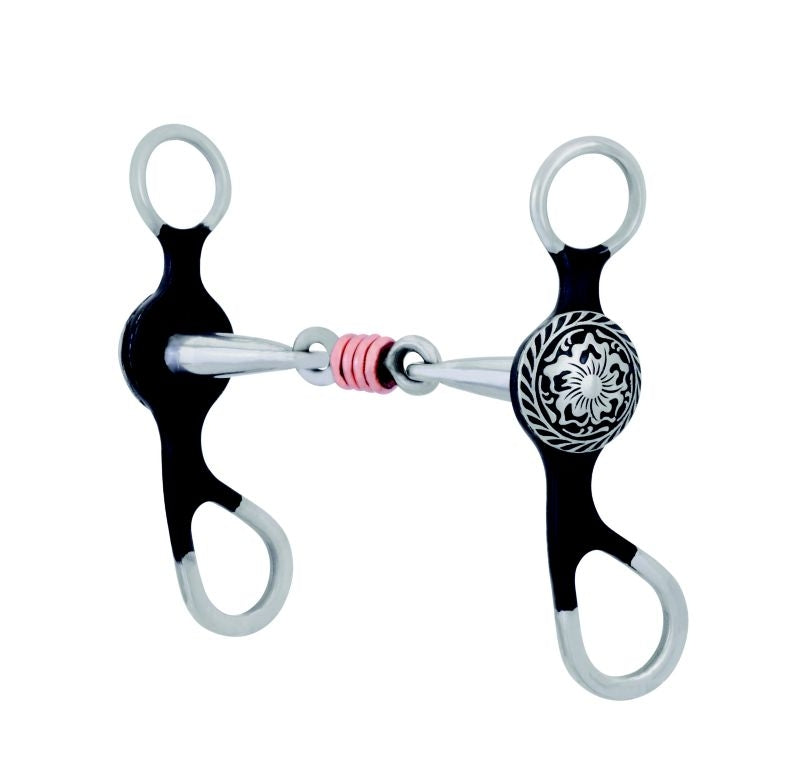Metalab Floral Concho Argentine Bit