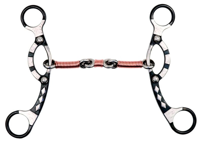 Metalab Diamond 3-Piece Copper Wrapped Gag Bit