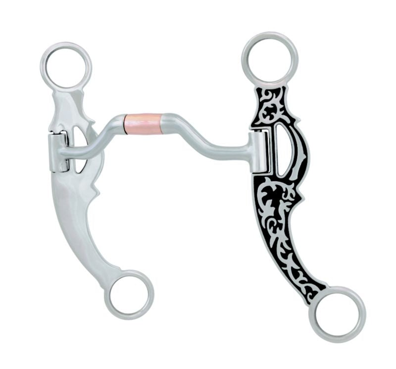 Metalab Black Floral Hinged Port Bit